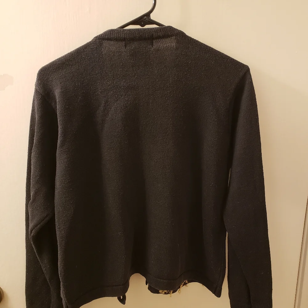 Vintage Christmas Sweater Cardigan - Picture 8 of 9